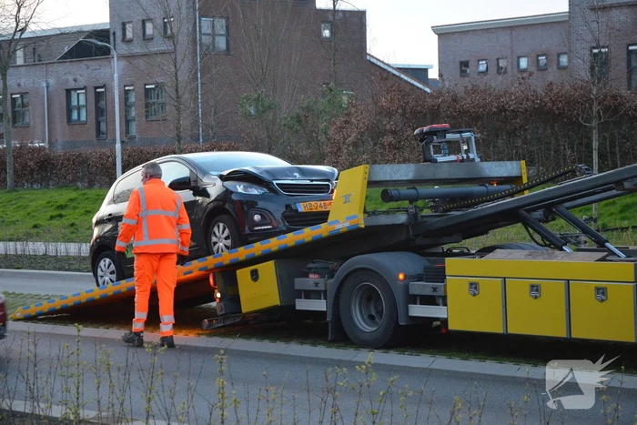Flinke schade bij kop-staartbotsing