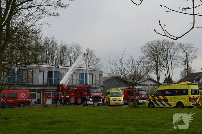 Traumateam assisteert bij medische noodsituatie
