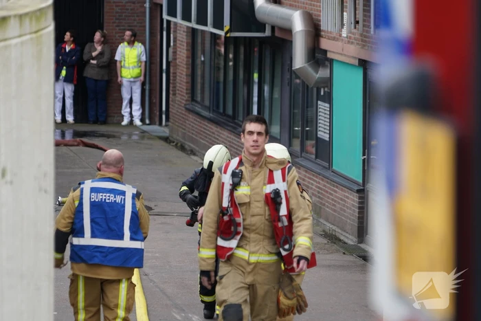 Zorginstelling deels ontruimd wegens brand
