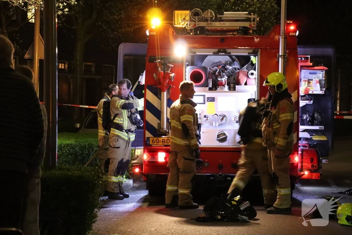 Katten gered bij brand in benedenwoning