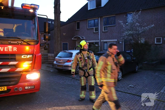Brand in de meterkast snel onder controle