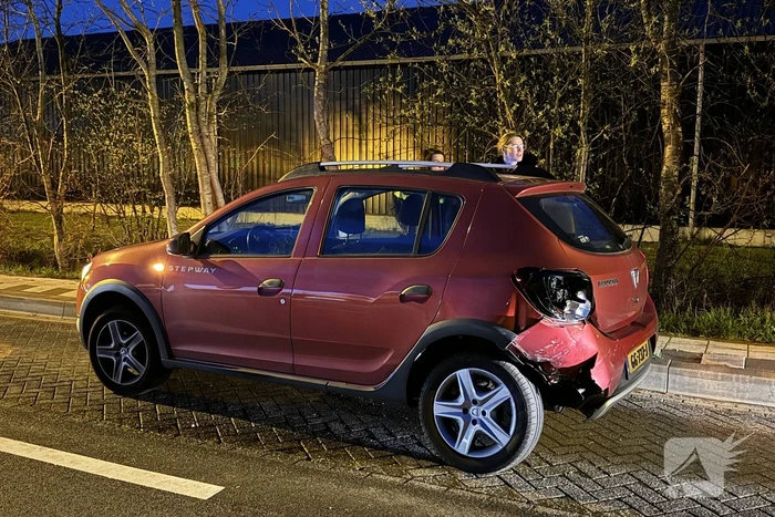 Gewonde en schade na botsing
