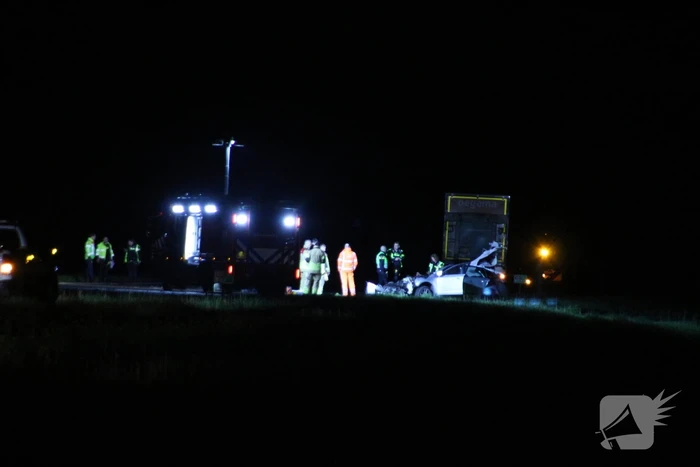 Twee zwaargewonden bij ongeluk op snelweg