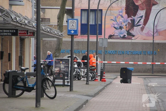 Omgeving afgezet na aantreffen verdacht pakket