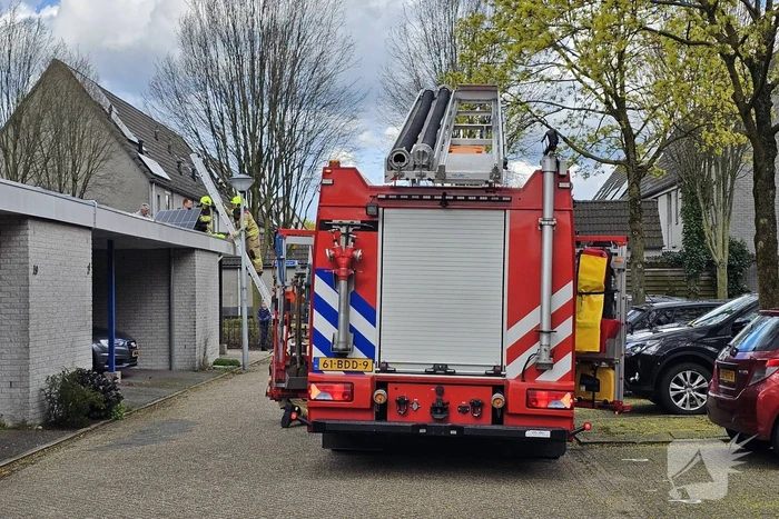 Micro omvormer zorgt voor brand op dak