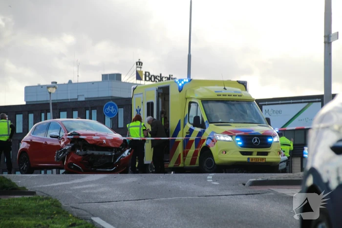 Flinke schade bij ongeval op kruising