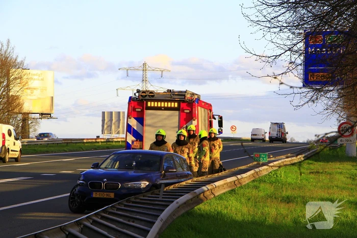 Flinke schade bij ongeval op snelweg