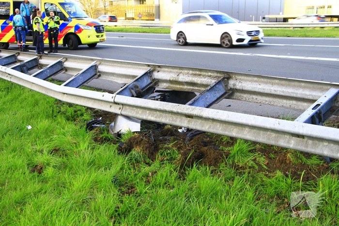 Flinke schade bij ongeval op snelweg