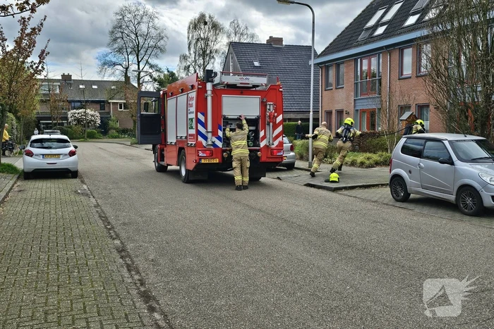 Woonlocatie ontruimd wegens brand