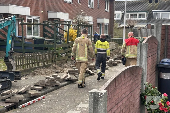 Gaslekkage door werkzaamheden voor woningen