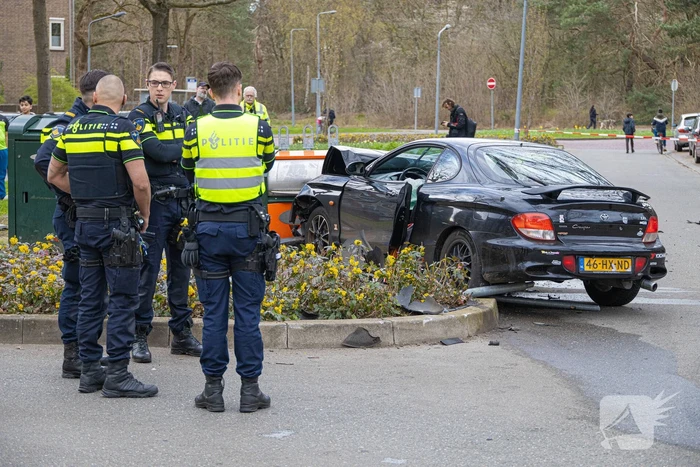 Twee gewonden bij ernstig ongeval op kruising