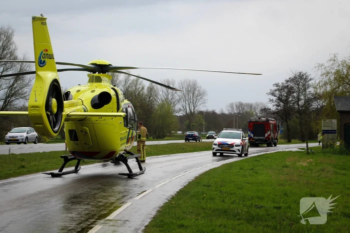 Veel hulpdiensten voor medische noodsituatie