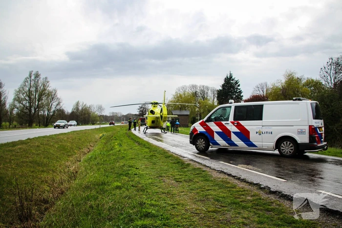 Veel hulpdiensten voor medische noodsituatie