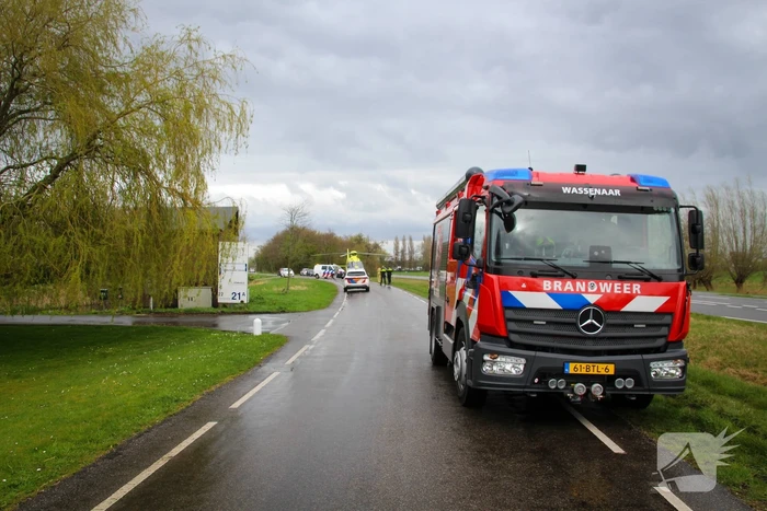 Veel hulpdiensten voor medische noodsituatie