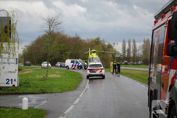 Veel hulpdiensten voor medische noodsituatie