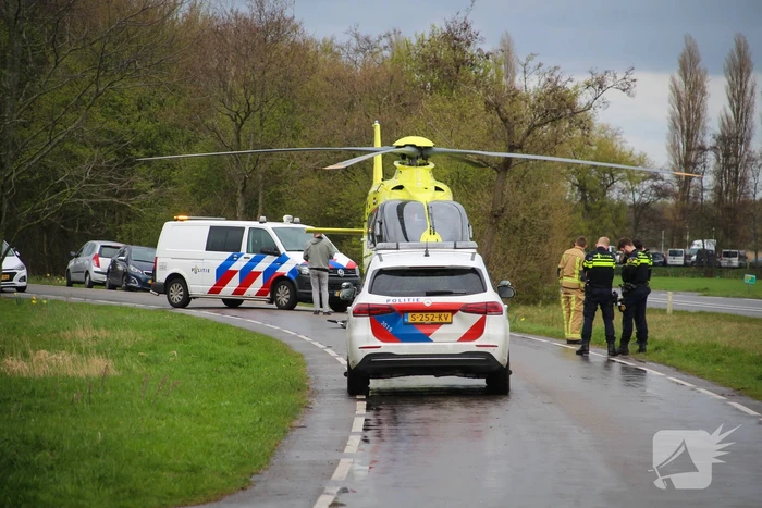 Veel hulpdiensten voor medische noodsituatie