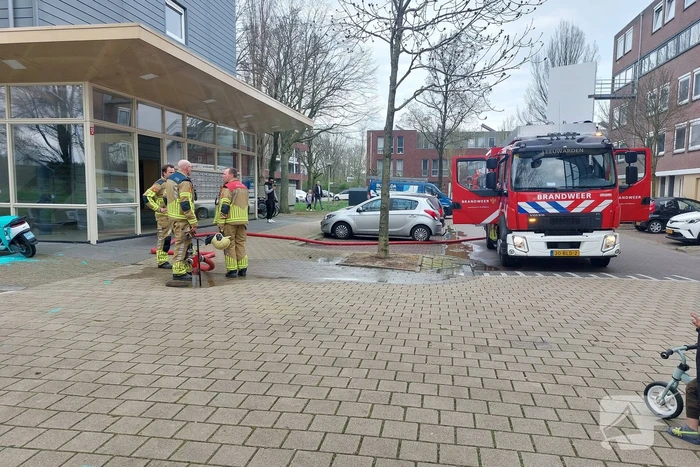 Kleine brand in flatwoning