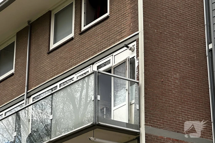 Kleine brand in flatwoning