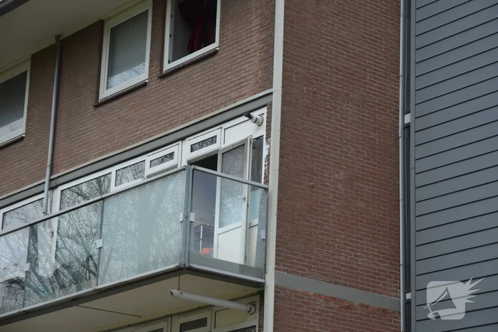 Kleine brand in flatwoning