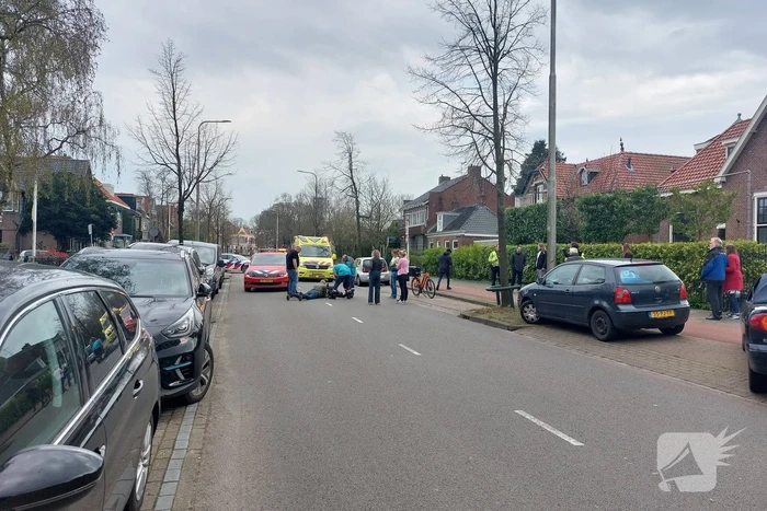 Brommerrijder gewond na val