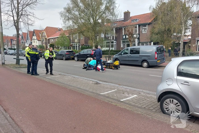 Brommerrijder gewond na val