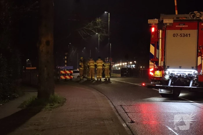 Trein krijgt aanrijding met persoon op spoorwegovergang