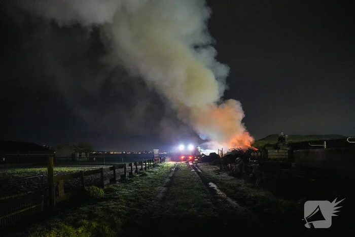 Paasvuur zorgt voor gevaarlijke situatie