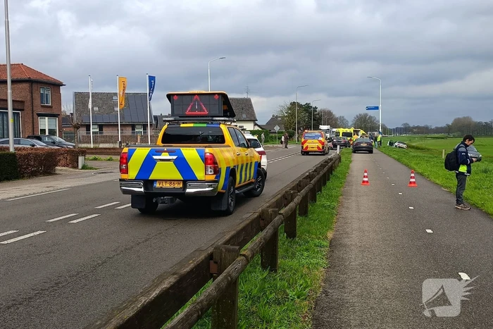 Meerdere auto's beschadigd bij kop-staartbotsing