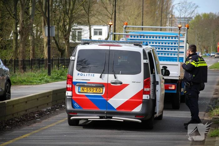 Verkeerschaos door kop-staartbotsing