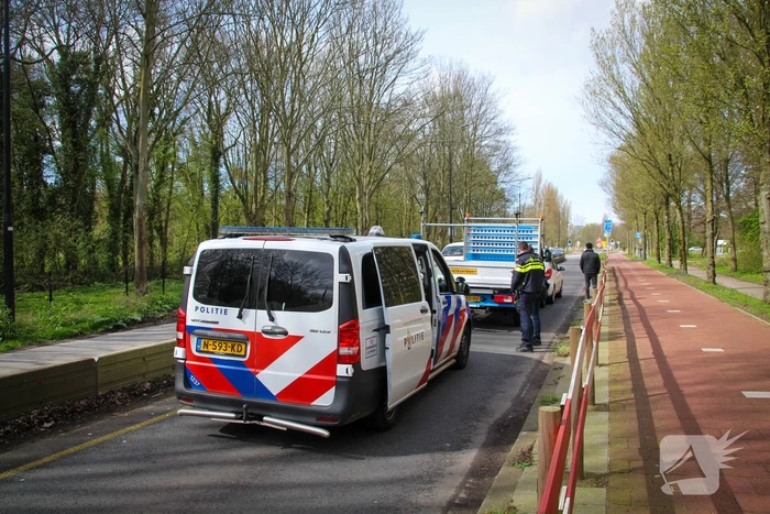 Verkeerschaos door kop-staartbotsing