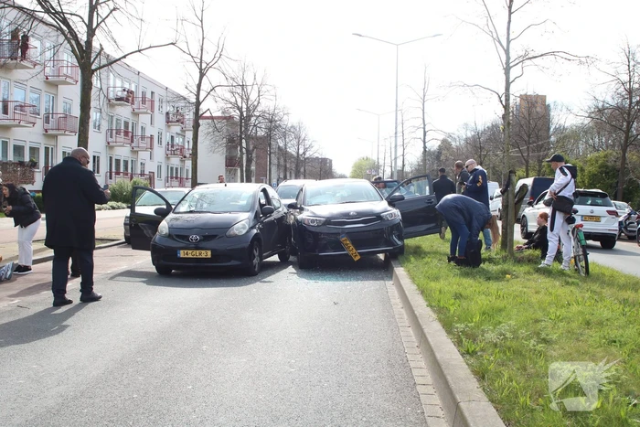 Ravage en gewonden bij kop-staartbotsing
