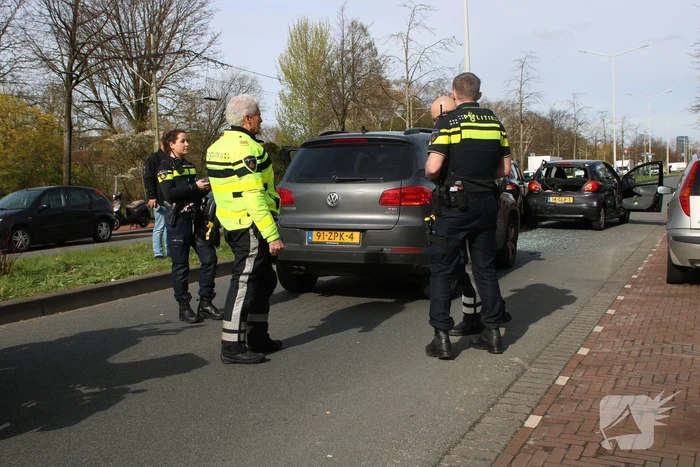 Ravage en gewonden bij kop-staartbotsing