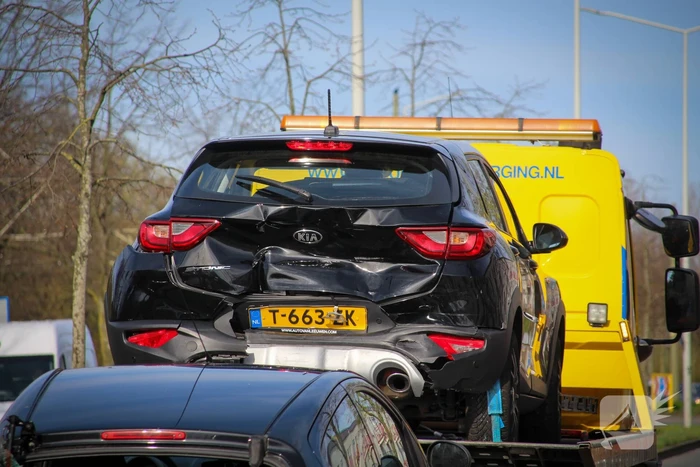 Ravage en gewonden bij kop-staartbotsing