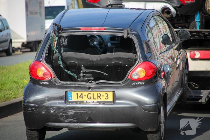 Ravage en gewonden bij kop-staartbotsing