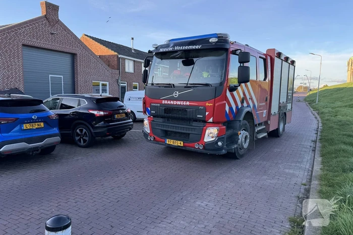 Brandweer ingezet voor barbecue