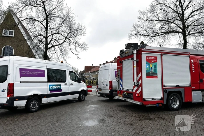 Gaslekkage bij werkzaamheden