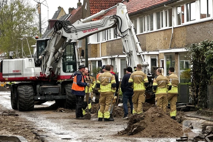 Gaslekkage bij werkzaamheden