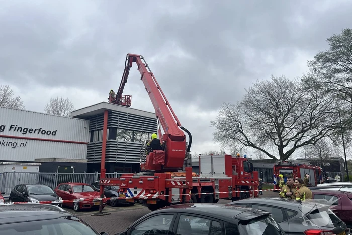 Bedrijf ontruimd door brandmelding