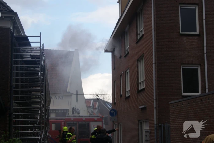 Appartementencomplex ontruimd vanwege brand
