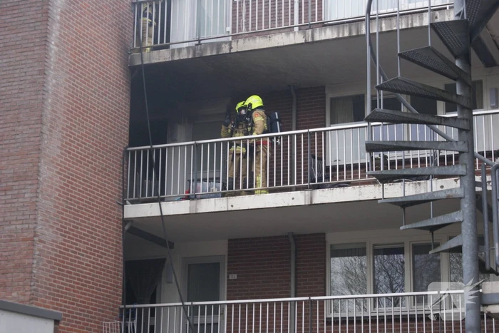 Appartementencomplex ontruimd vanwege brand