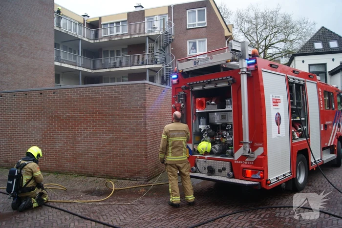 Appartementencomplex ontruimd vanwege brand
