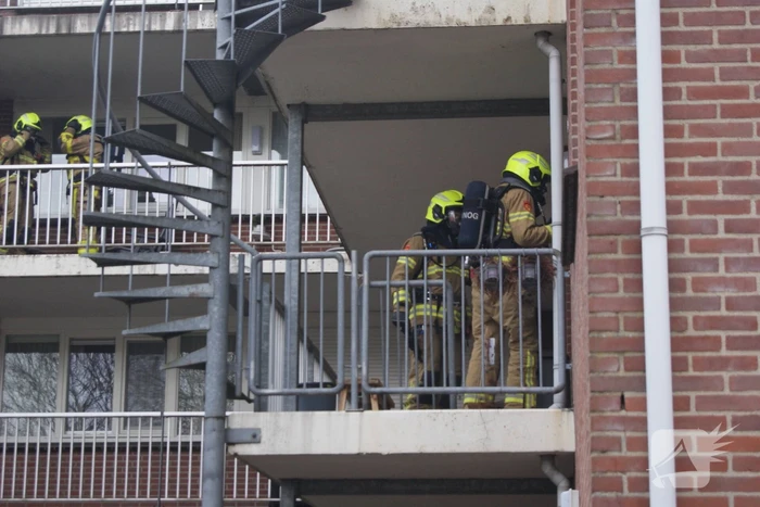 Appartementencomplex ontruimd vanwege brand