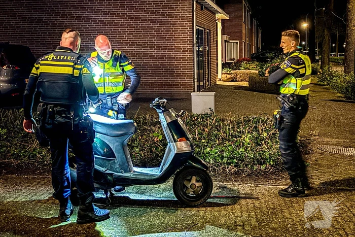 Politieauto in brand, inbreker opgepakt