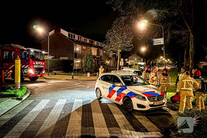Politieauto in brand, inbreker opgepakt