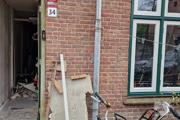 Explosie bij woning in Vogelbuurt