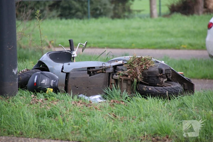 Scooterrijder gewond na val