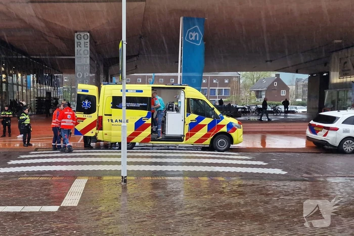 Winkeldief slaat op de vlucht en springt zeven meter naar benenden