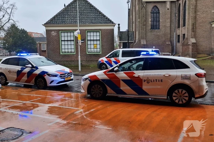 Winkeldief slaat op de vlucht en springt zeven meter naar benenden