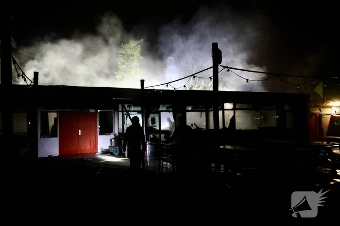 Grote brand in clubhuis van voetbalvereniging