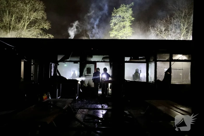 Grote brand in clubhuis van voetbalvereniging